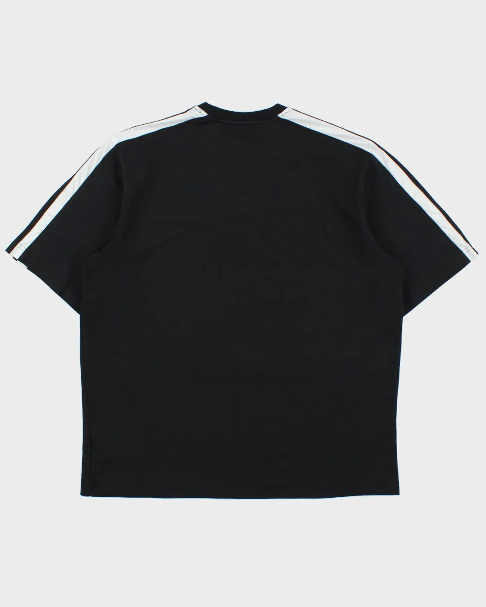 Vintage Y2K 00s Adidas Heavyweight Embroidered 3-Stripe Crewneck Active T-Shirt - L sold by Rokit product image thumbnail 2