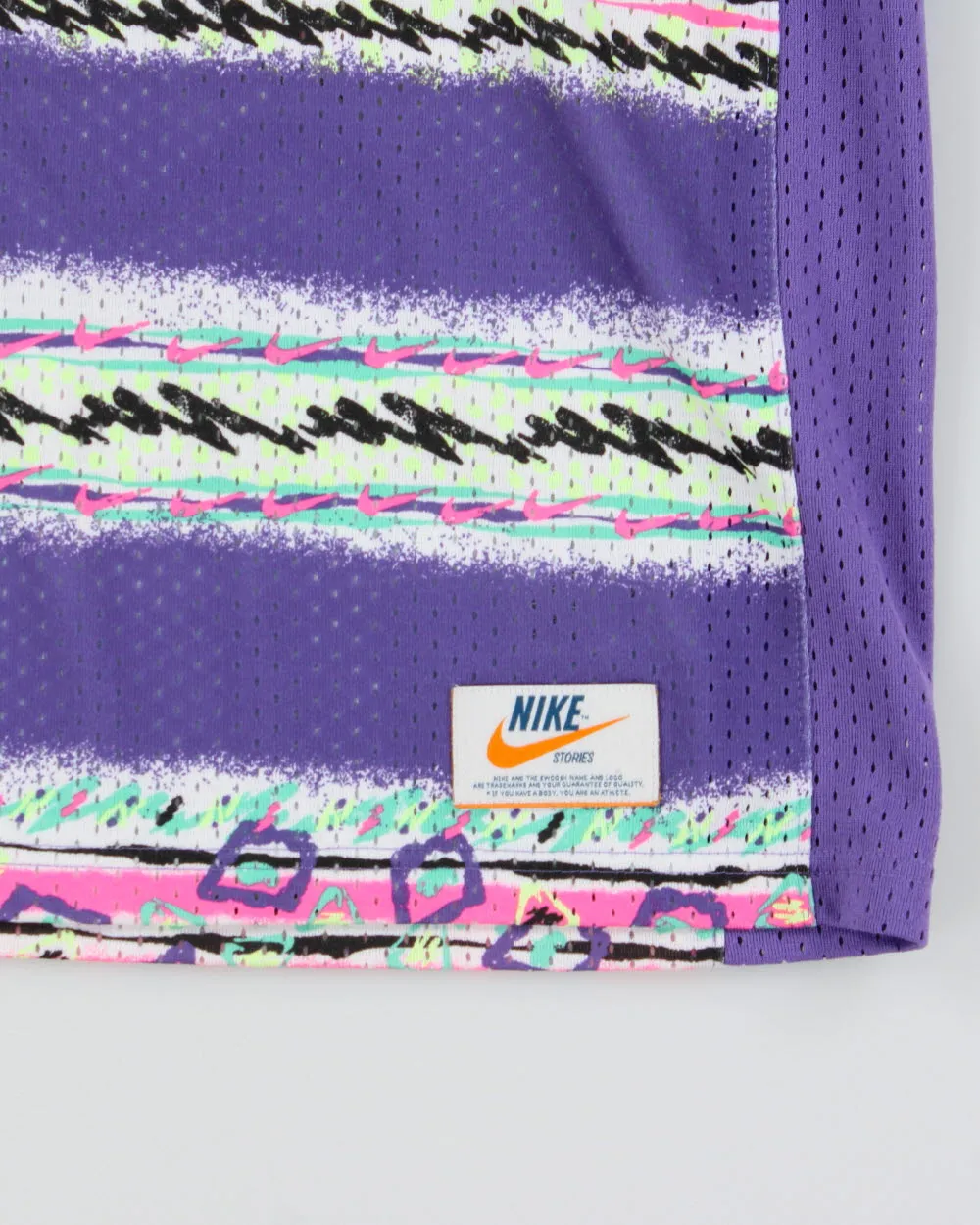 Nike Stories Retro Embroidered Dri-Fit Mesh Basketball Jersey - L sold by Rokit product image thumbnail 5