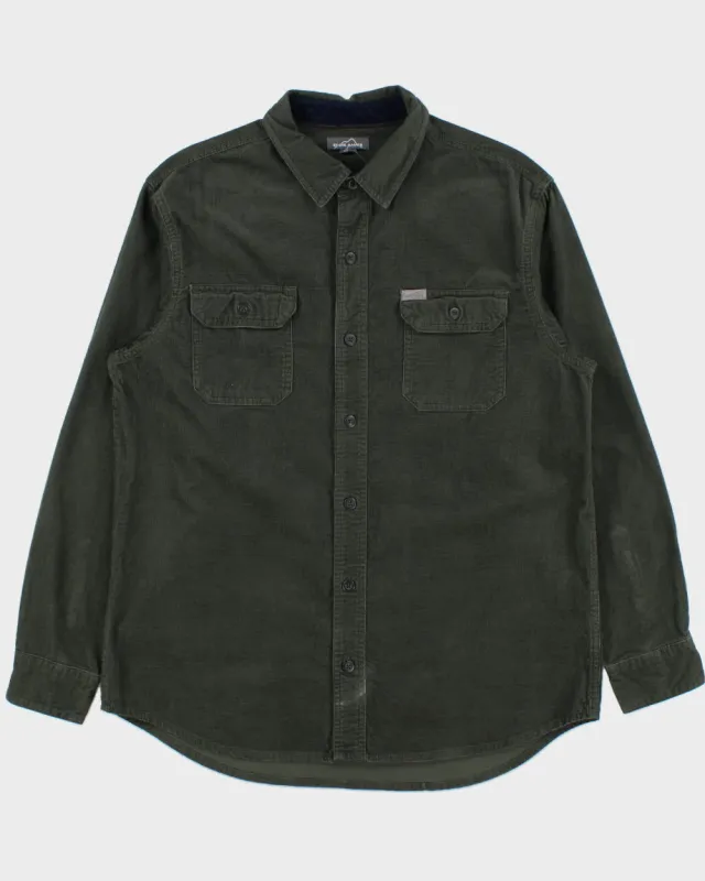 Vintage Eddie Bauer Heavyweight Waffle Long Sleeve Shirt - M made by Eddie Bauer