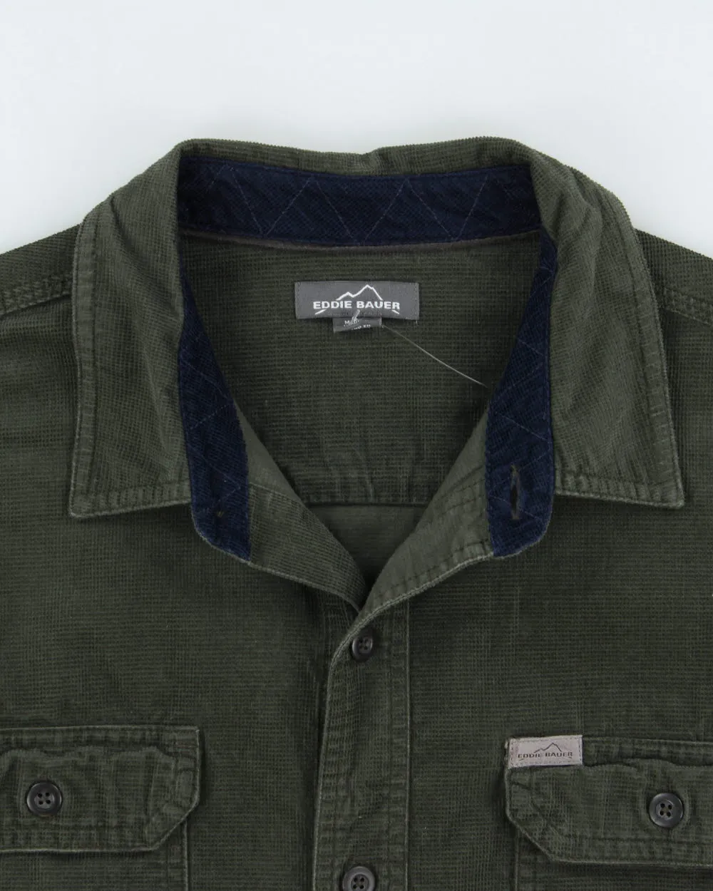 Vintage Eddie Bauer Heavyweight Waffle Long Sleeve Shirt - M sold by Rokit product image thumbnail 5