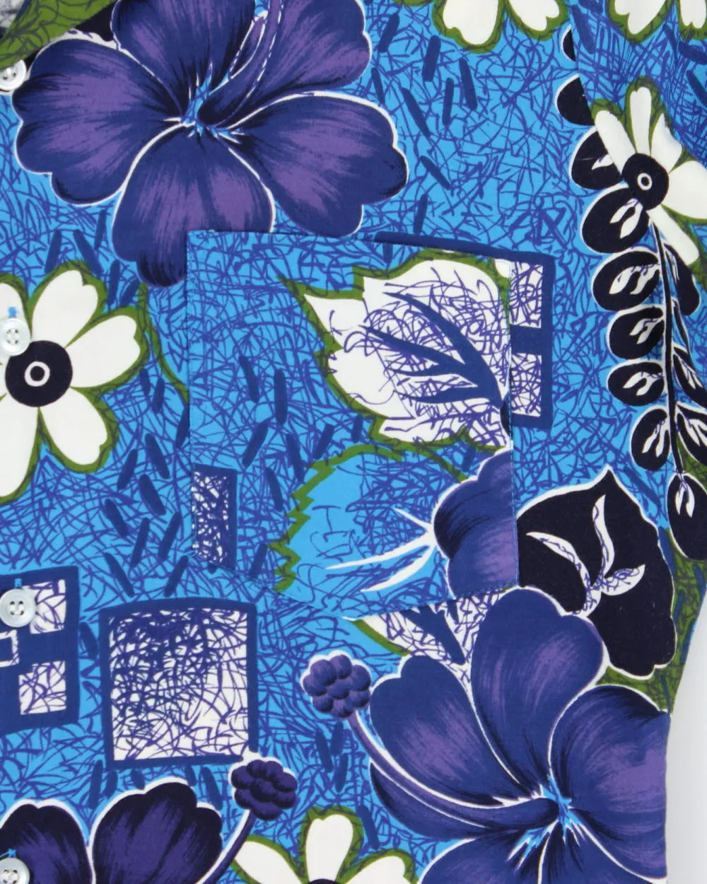 Vintage 1970s Aloha Hawaiian Shirt - M sold by Rokit product image thumbnail 4