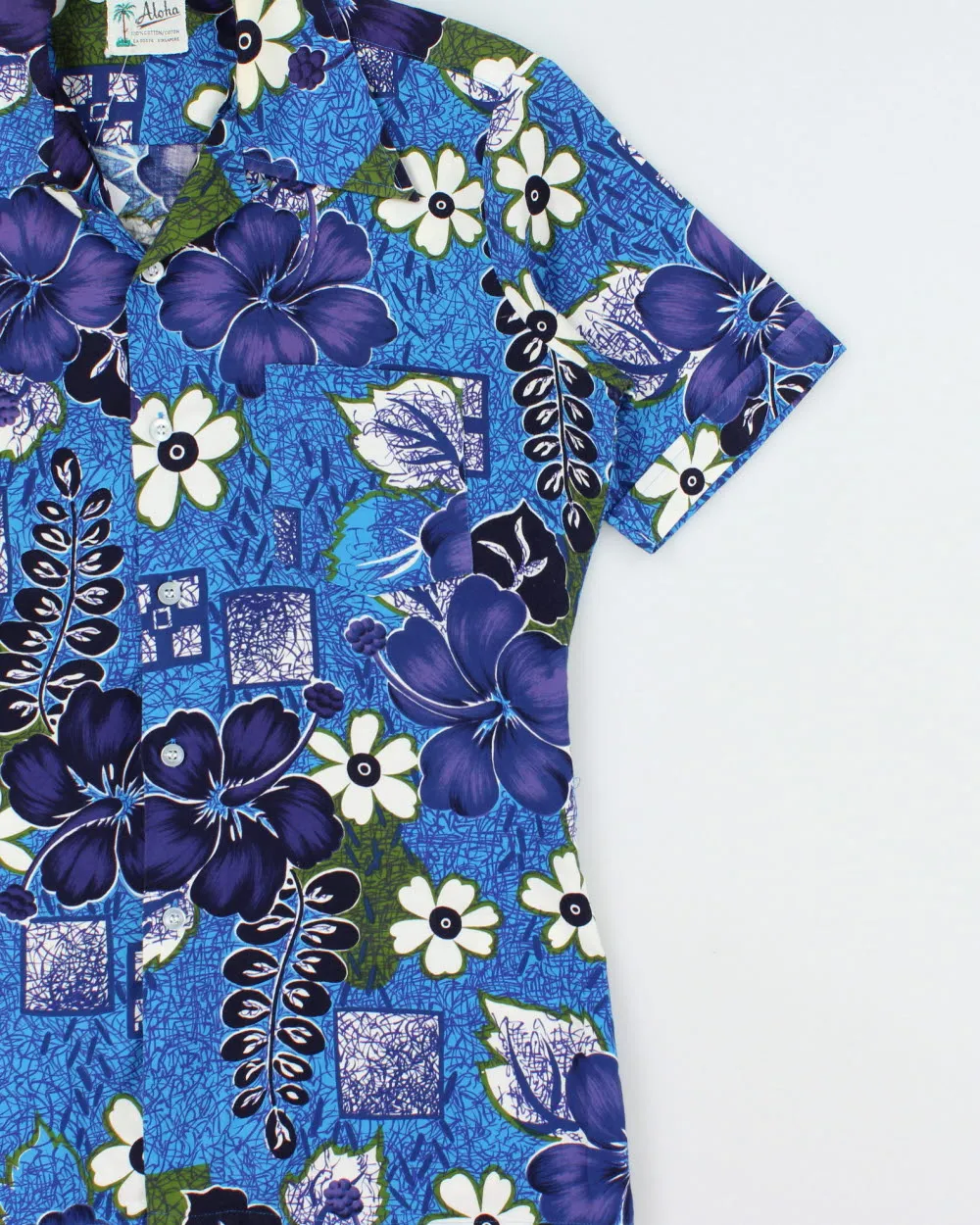 Vintage 1970s Aloha Hawaiian Shirt - M sold by Rokit product image thumbnail 3