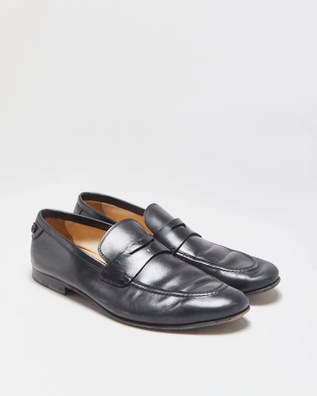 Salvatore Ferragamo Leather Penny Loafers - UK8.5 made by Salvatore Ferragamo