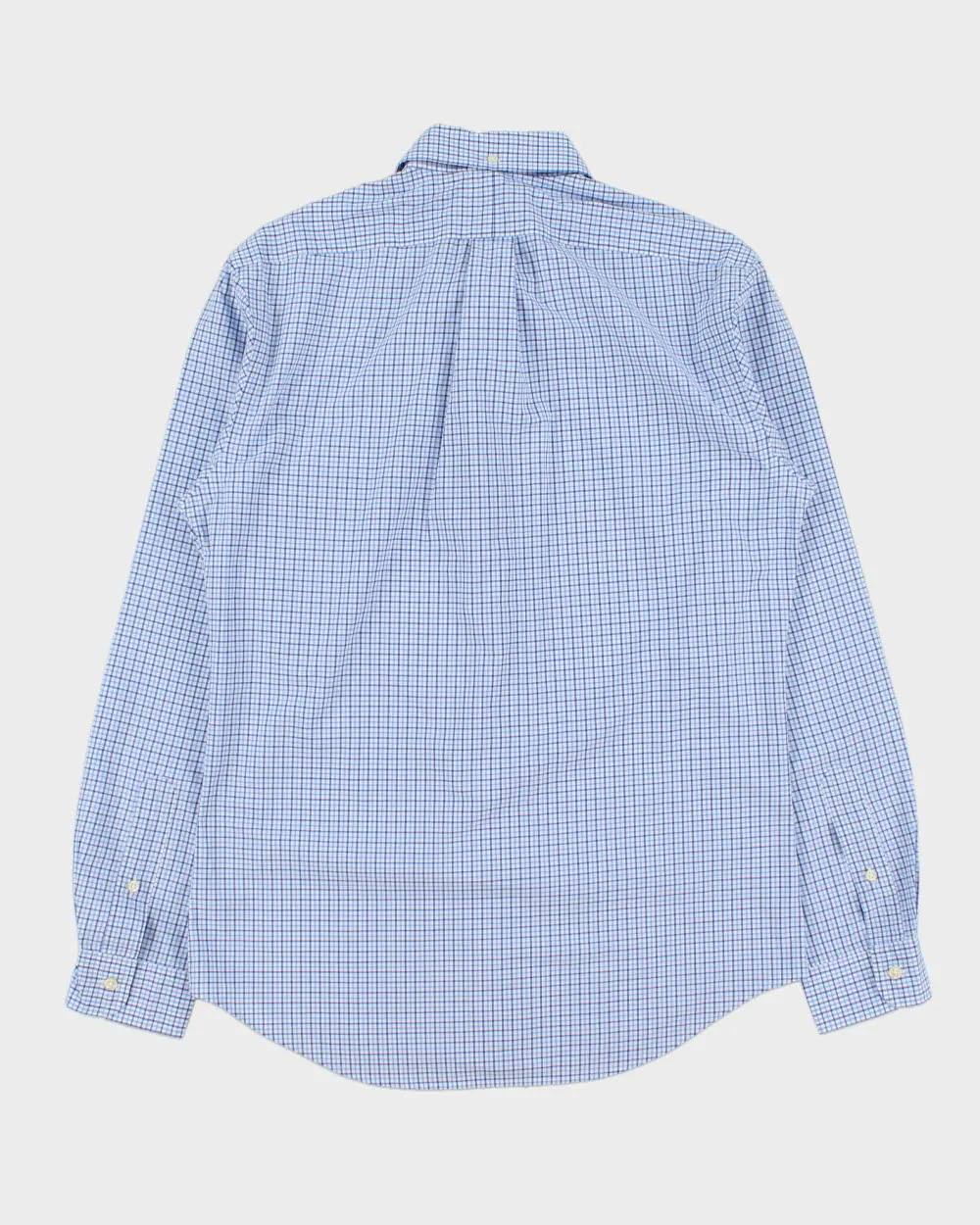 Vintage Ralph Lauren Slim Fit Checked Long Sleeve Shirt - M sold by Rokit product image thumbnail 2