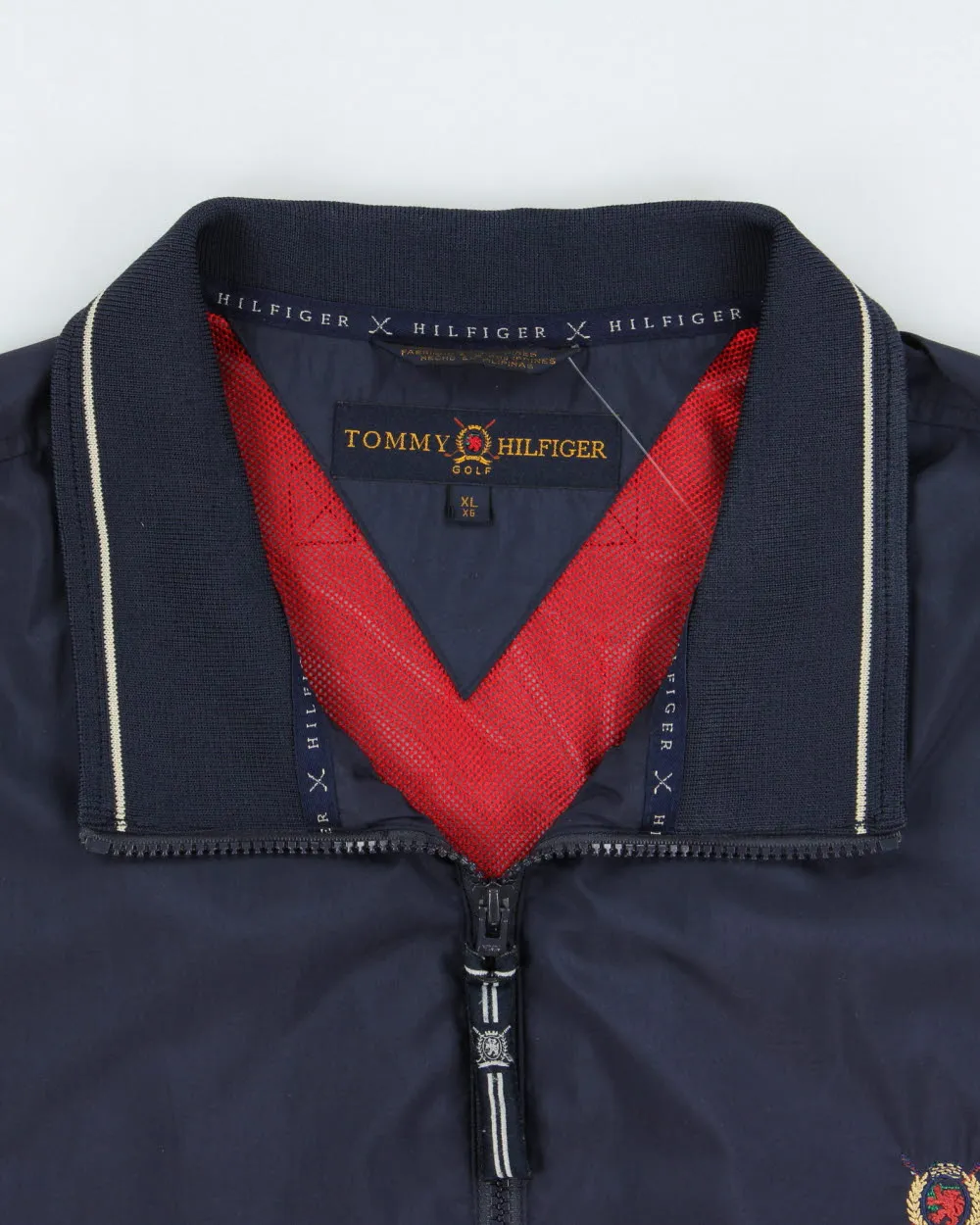 Vintage 1990s Tommy Hilfiger Golf Soft Shell Harrington Jacket - XL sold by Rokit product image thumbnail 5