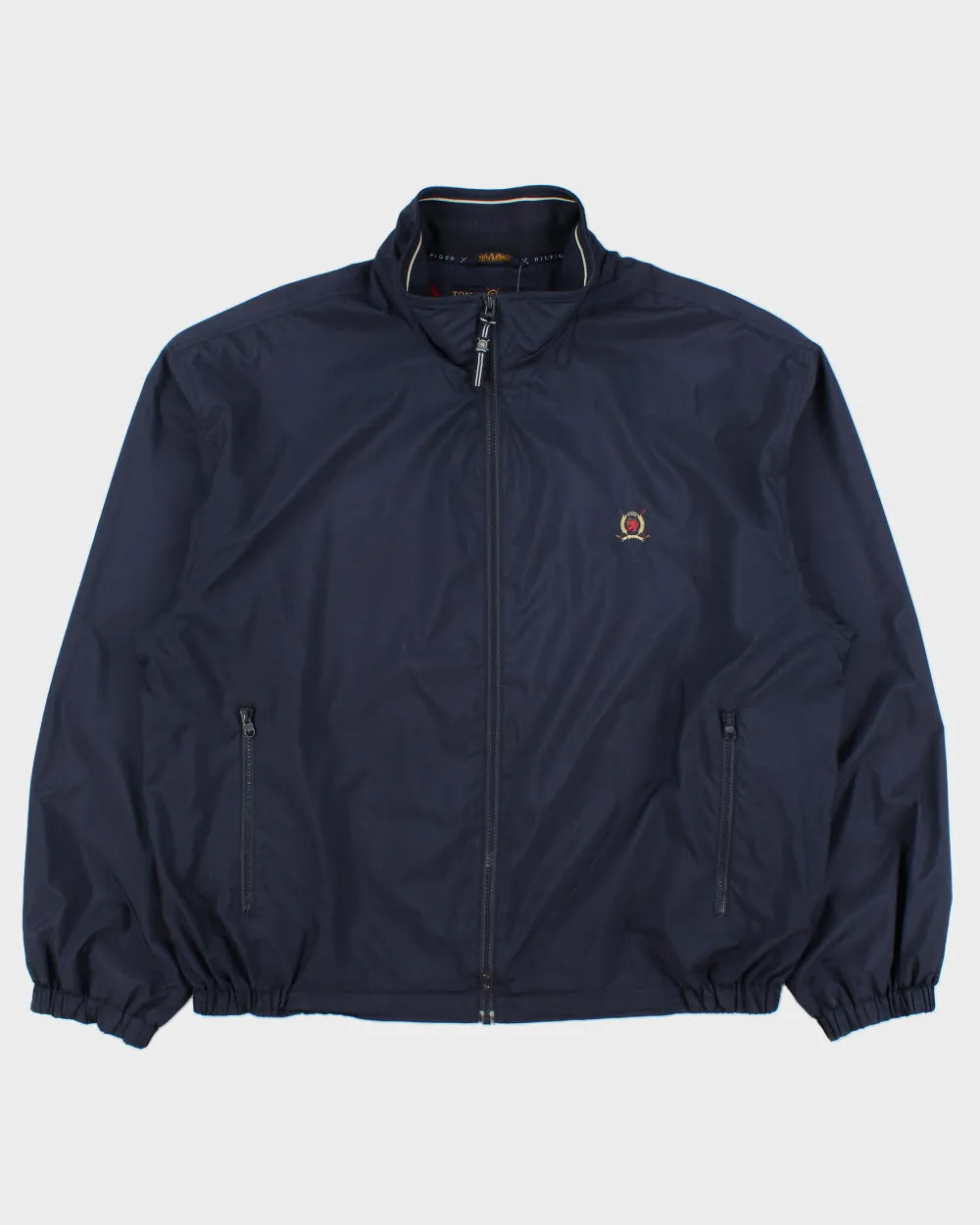 Vintage 1990s Tommy Hilfiger Golf Soft Shell Harrington Jacket - XL sold by Rokit