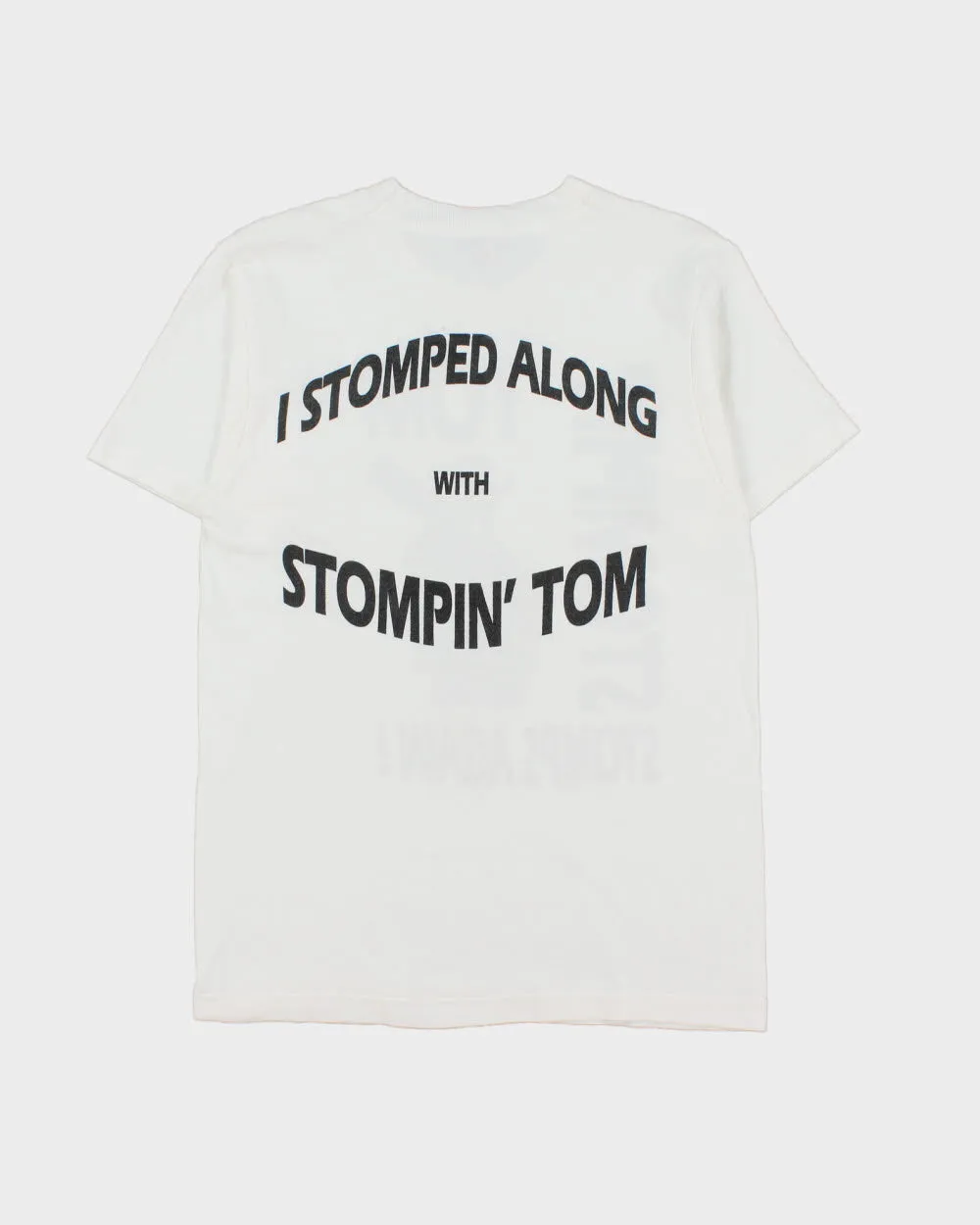 Vintage 1995 Stompin Tom Connors Signed Country Folk Music Heavyweight Single Stitch Made In Canada Crewneck T-Shirt - M sold by Rokit product image thumbnail 3