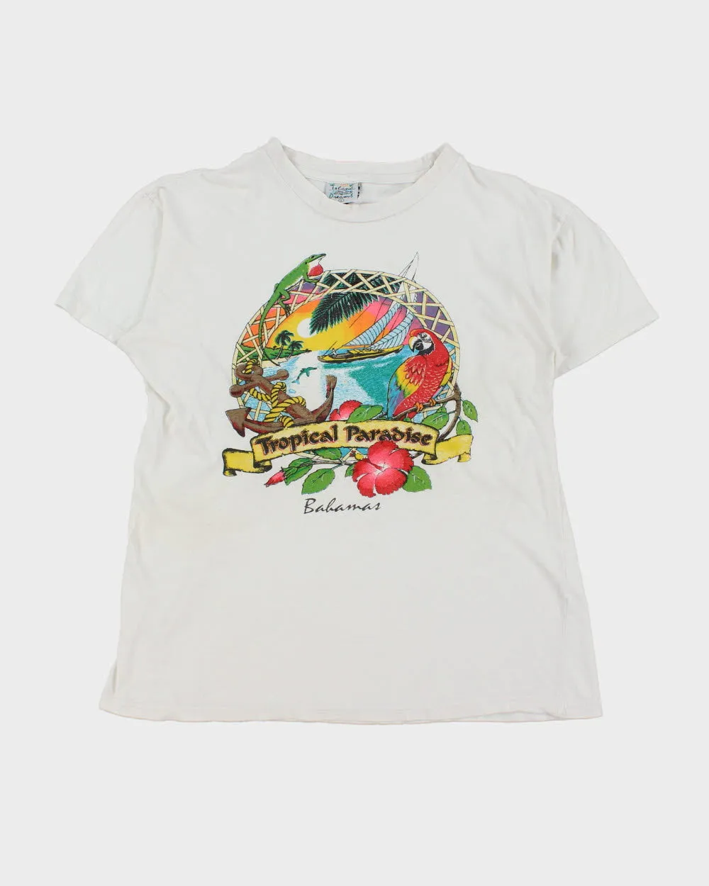 Vintage 1990s Island Dreams Bahamas Midweight Crewneck T-Shirt - L sold by Rokit