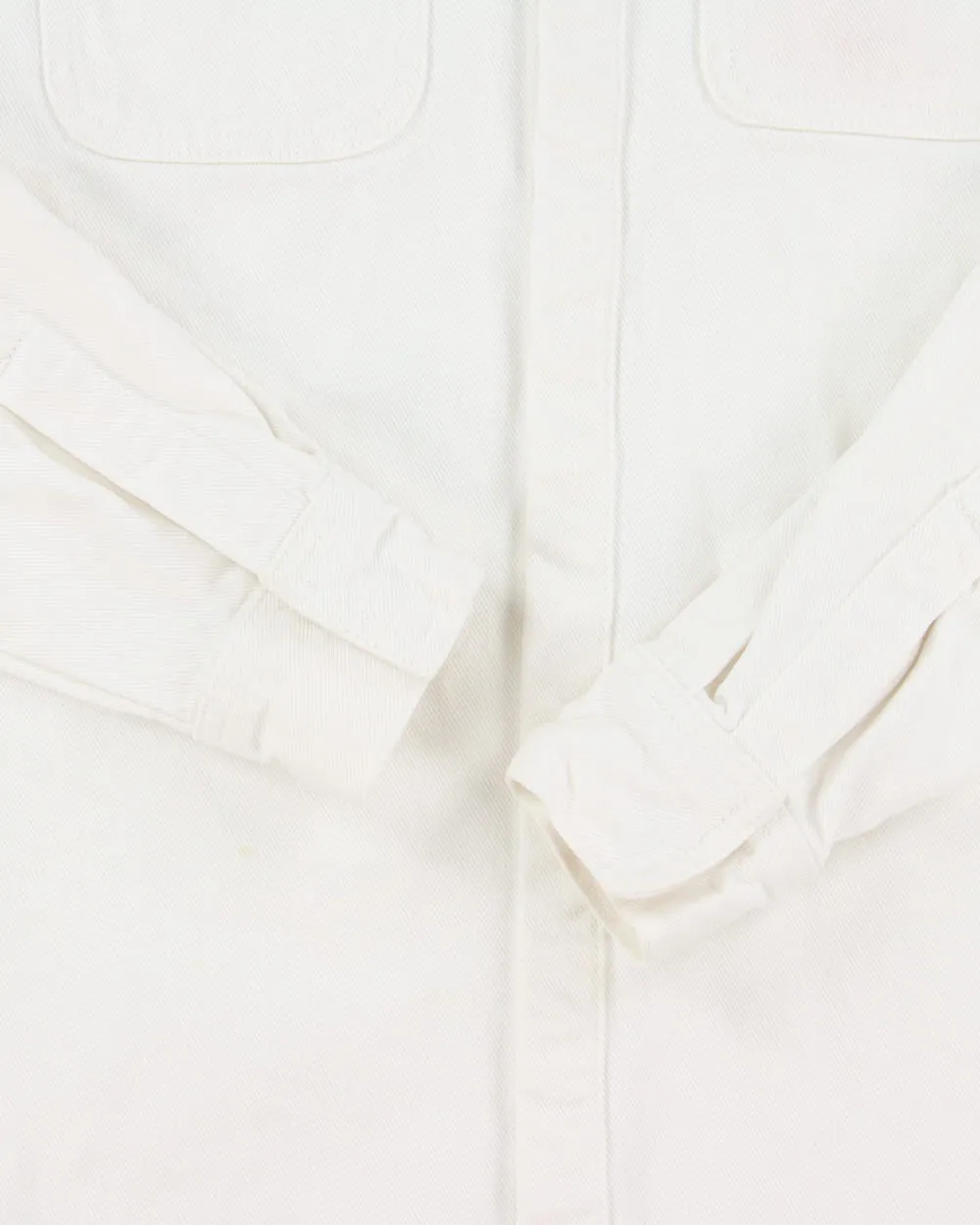 Vintage Carhartt WIP Salinac Snap Button Long Sleeve Denim Over Shirt - S sold by Rokit product image thumbnail 5