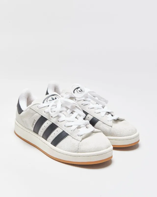 2025 Adidas Originals Campus 00s J Women's Grey/White Suede Skater Trainers - UK6 made by Adidas
