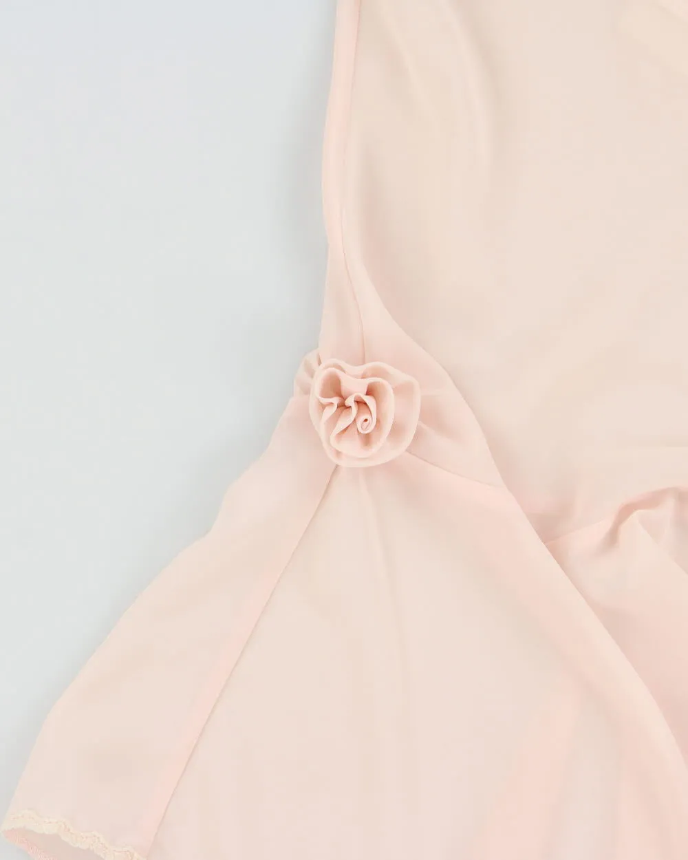 Vintage 1980s Christine Drop Waist Silk Slip Dress - S sold by Rokit product image thumbnail 4