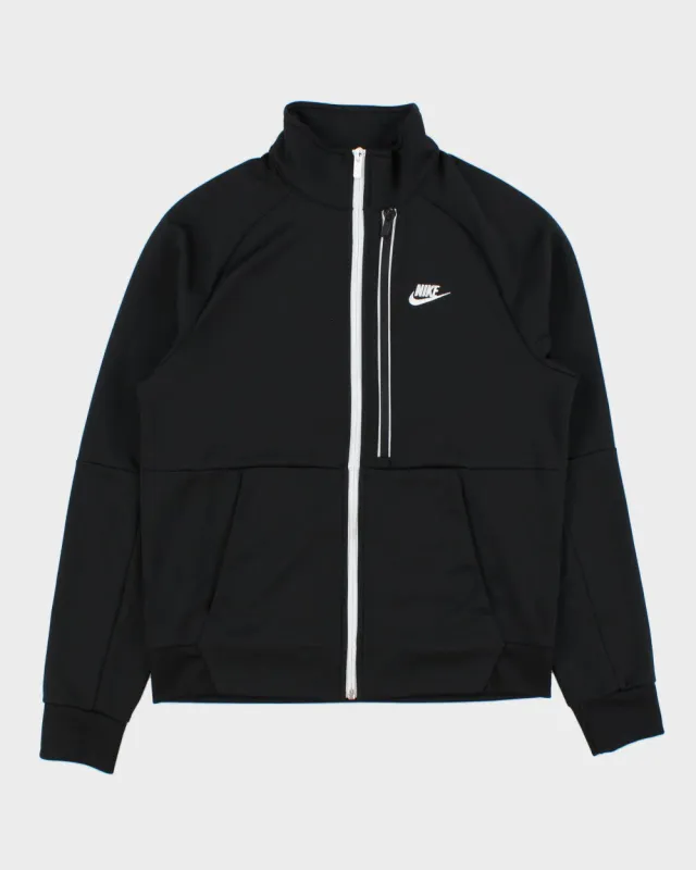 Nike Pinwheel Black Soft Shell Tech Track Jacket - M made by Nike