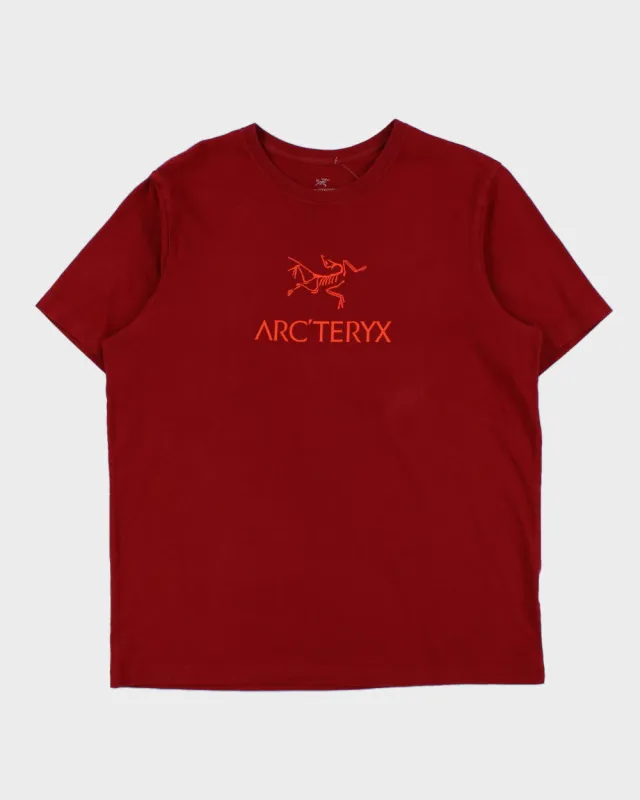 Arc'teryx Scarlet Big Bird Word Heavyweight Crewneck T-Shirt - L made by Arc'teryx