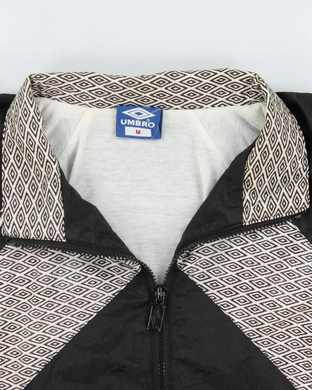 Vintage 1990s Umbro Monogram Embroidered Soft Shell Windbreaker Jacket - M sold by Rokit product image thumbnail 5
