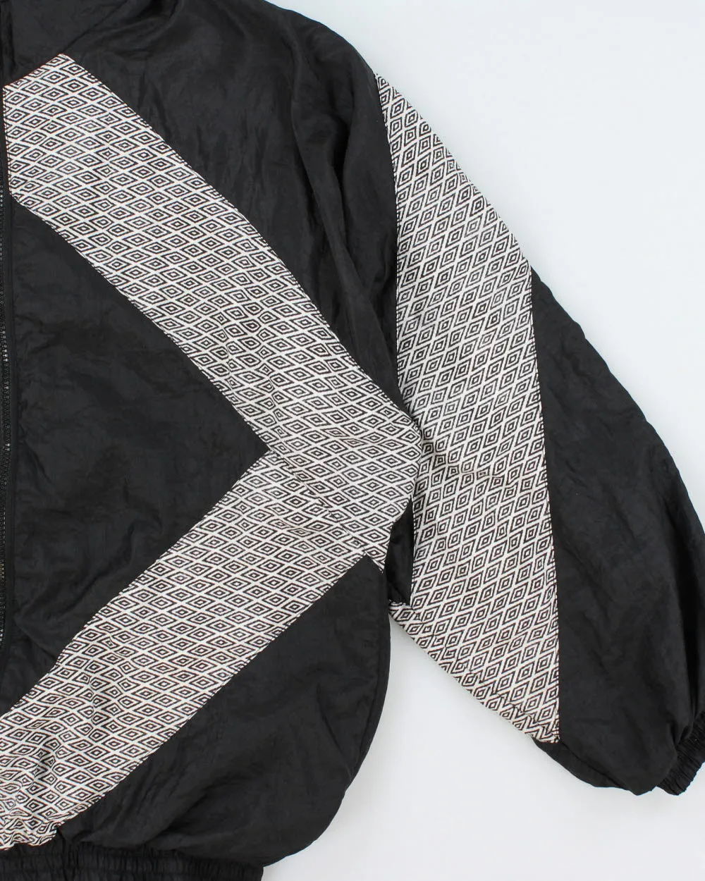 Vintage 1990s Umbro Monogram Embroidered Soft Shell Windbreaker Jacket - M sold by Rokit product image thumbnail 3