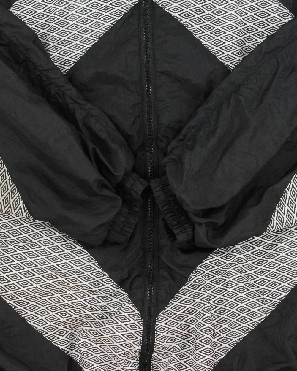 Vintage 1990s Umbro Monogram Embroidered Soft Shell Windbreaker Jacket - M sold by Rokit product image thumbnail 4