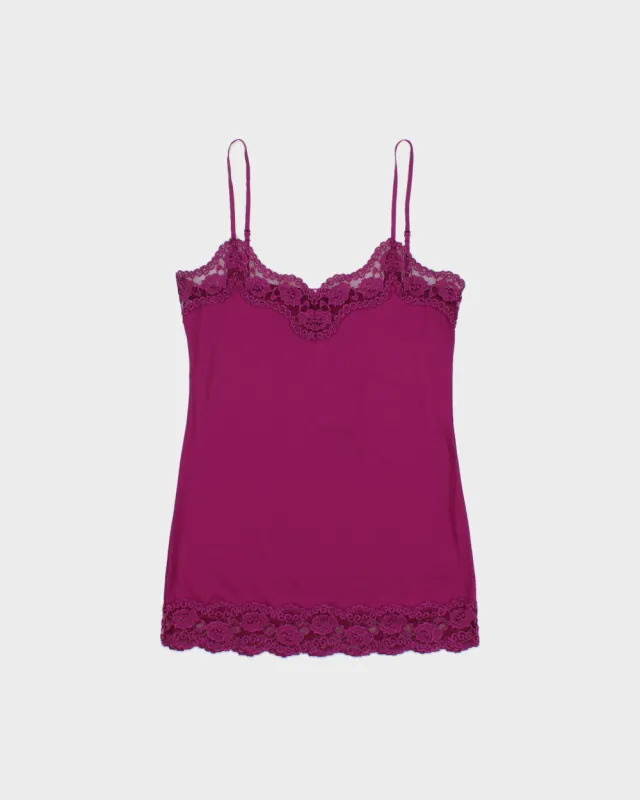Vintage Y2K 2000s Smart Set Slinky Cami Top - S made by Rokit