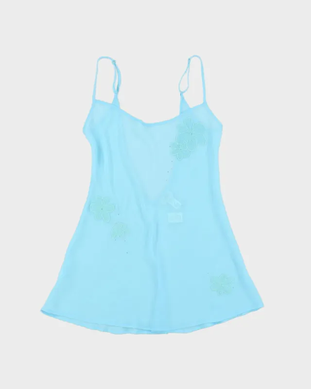 DSWT La Senza Embroidered Scoop Back Mesh Slip Dress - L made by Rokit