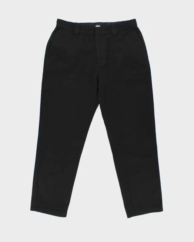 Vintage Stussy Canvas Relaxed Fit Chino Skater Trousers - W34 L30 made by Stussy