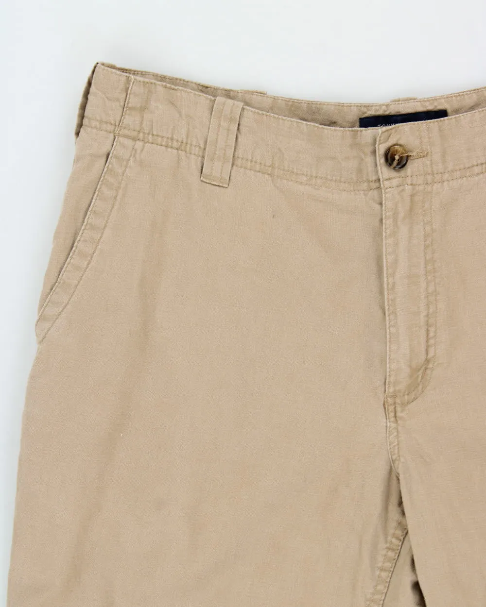 Vintage Tommy Hilfiger Relaxed Fit Linen Blend Trousers - W34 L30 sold by Rokit product image thumbnail 3