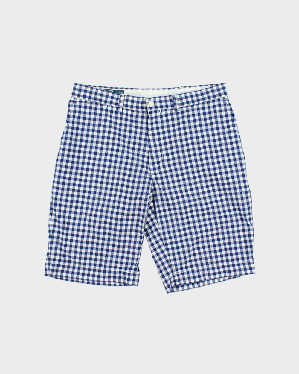 Vintage 1990s Ralph Lauren Cotton Checked Shorts - W34 sold by Rokit