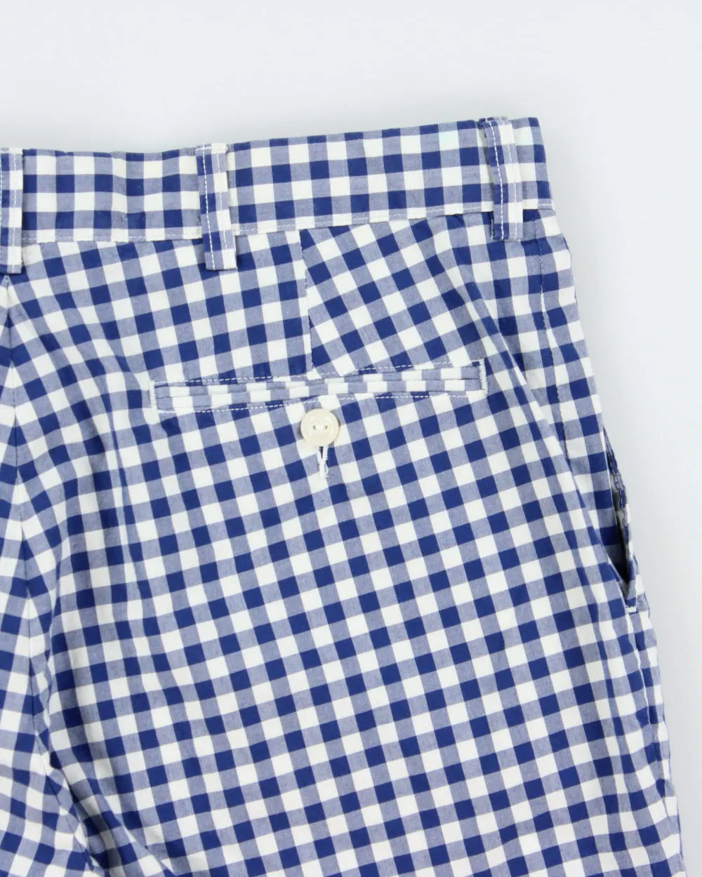 Vintage 1990s Ralph Lauren Cotton Checked Shorts - W34 sold by Rokit product image thumbnail 4
