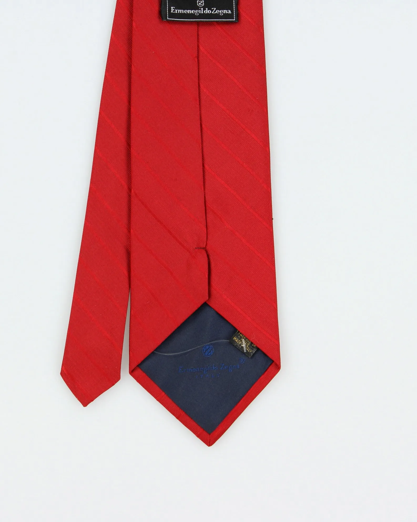 Vintage Y2K 00s Ermenegildo Zegna Striped Silk Tie sold by Rokit product image thumbnail 3
