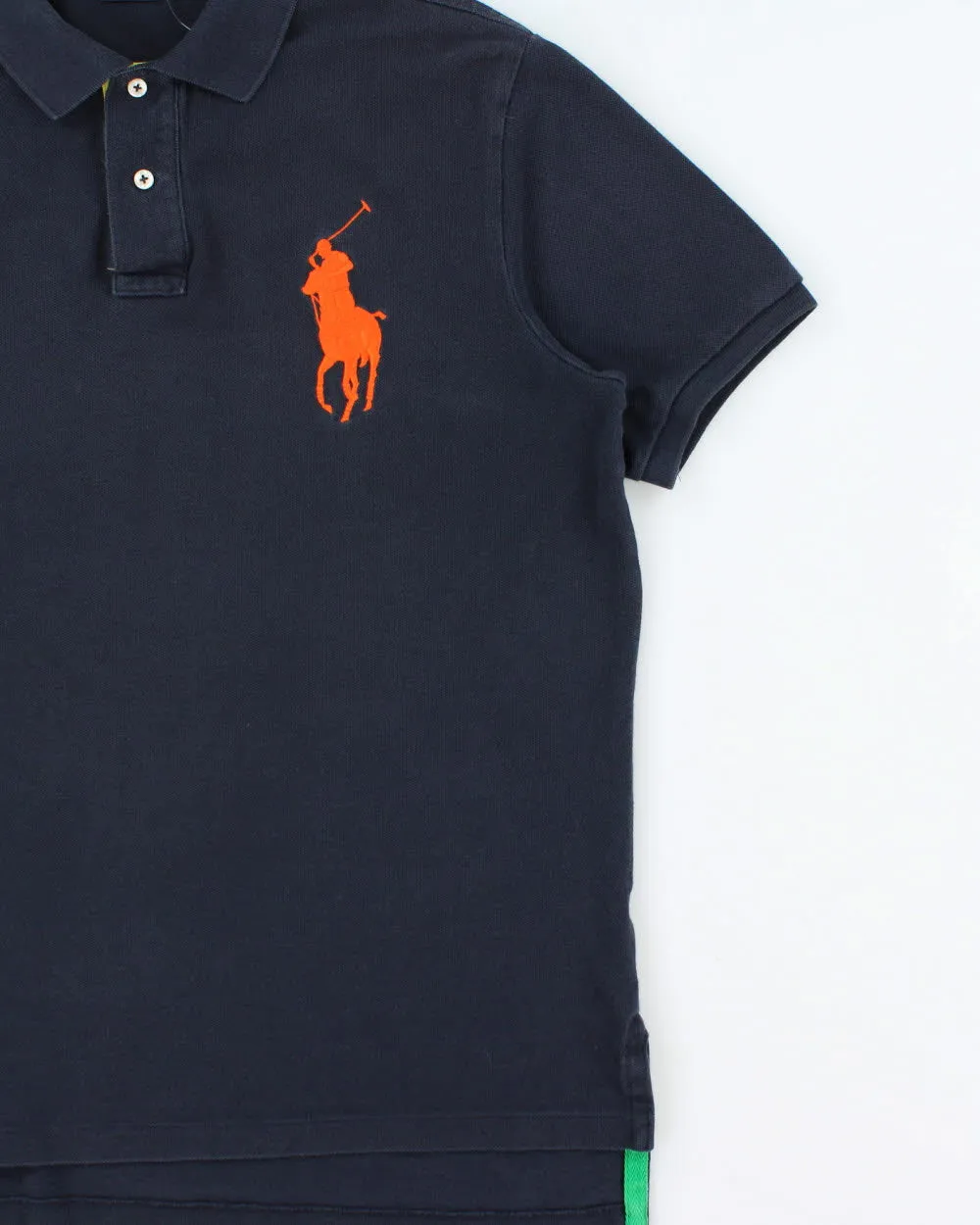 Vintage Polo Ralph Lauren Big Pony Custom Fit Short Sleeve Polo Shirt - L sold by Rokit product image thumbnail 3