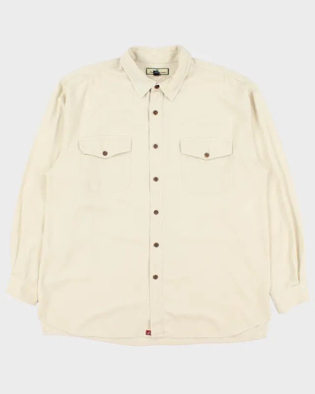 Vintage Tommy Bahama Silk Blend Long Sleeve Shirt - XL made by Tommy Bahama