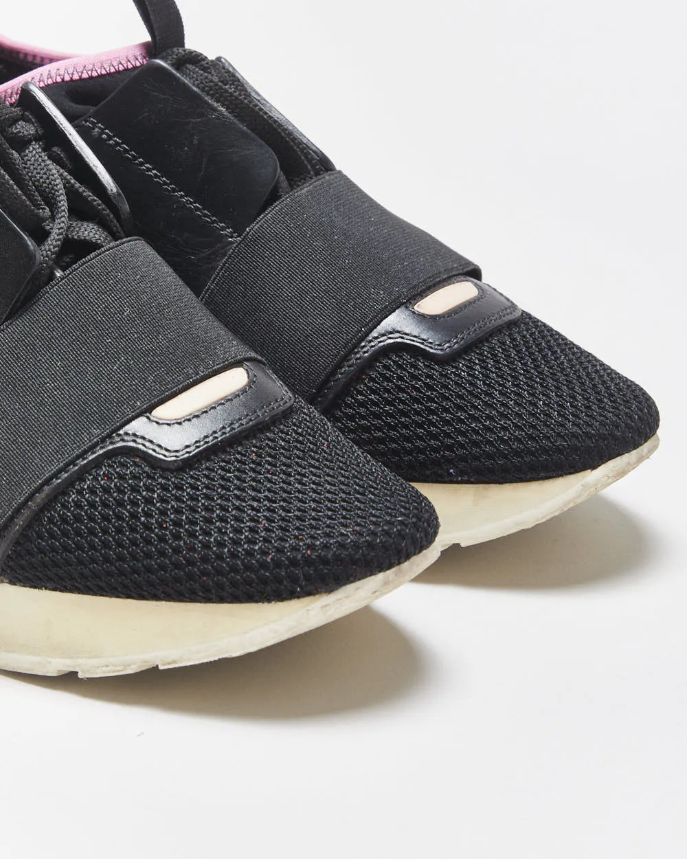 Balenciaga Women's Black/Navy Race Runner Trainers - UK3 sold by Rokit product image thumbnail 5