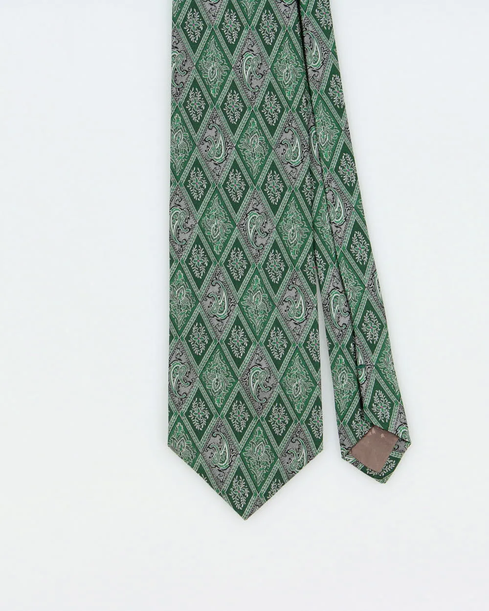 Vintage 1990s Kenzo Diamond Paisley Silk Tie sold by Rokit product image thumbnail 2
