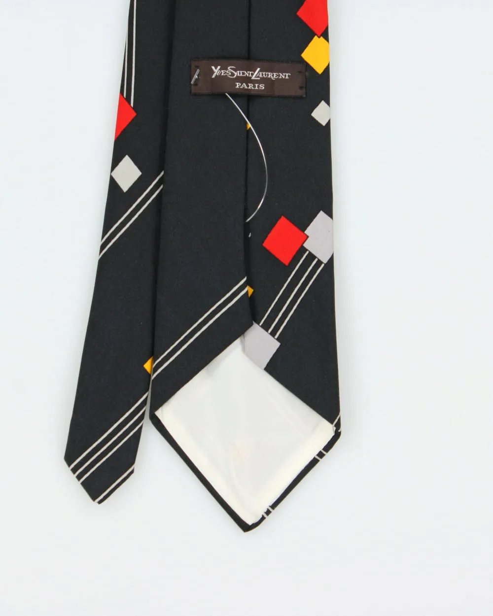 Vintage 1970s Yves Saint Laurent Patterned Tie sold by Rokit product image thumbnail 3