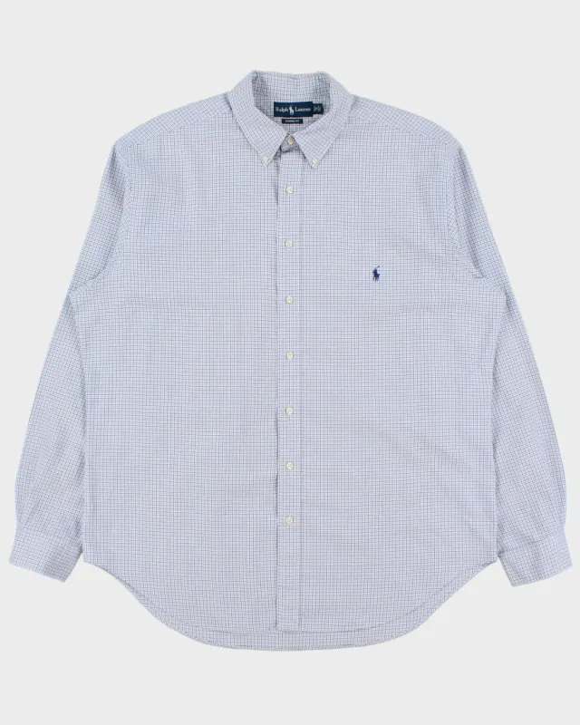 Vintage 1990s Ralph Lauren Classic Fit Checked Long Sleeve Shirt - XXL made by Ralph Lauren