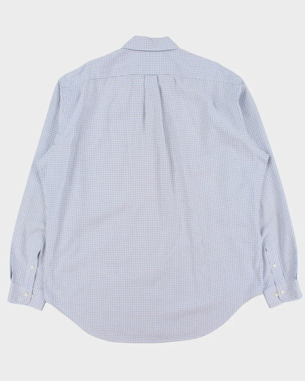 Vintage 1990s Ralph Lauren Classic Fit Checked Long Sleeve Shirt - XXL sold by Rokit product image thumbnail 2