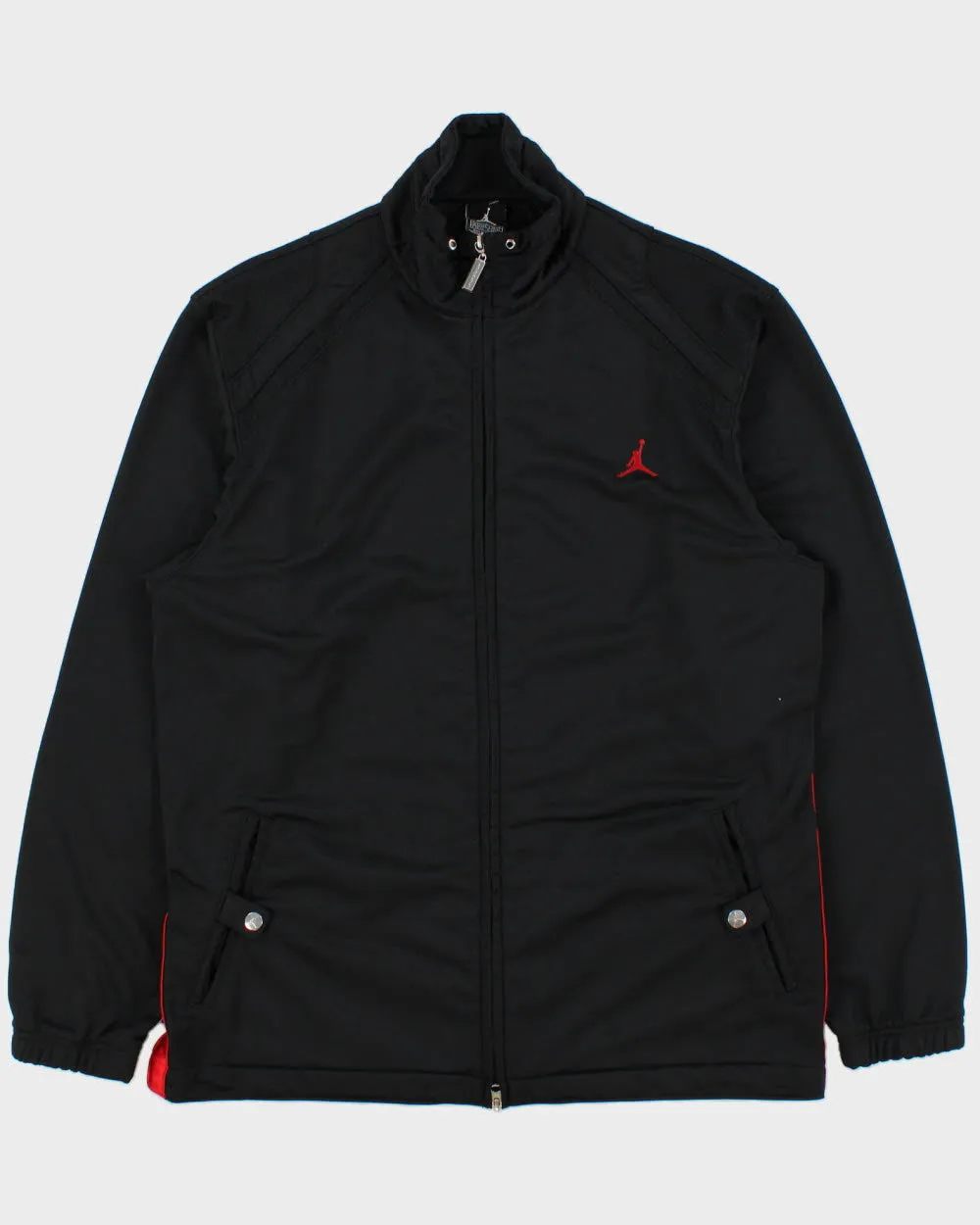 Vintage Y2K 00s Nike Air Jordan Heavyweight Taped Jumpman Track Jacket - L sold by Rokit