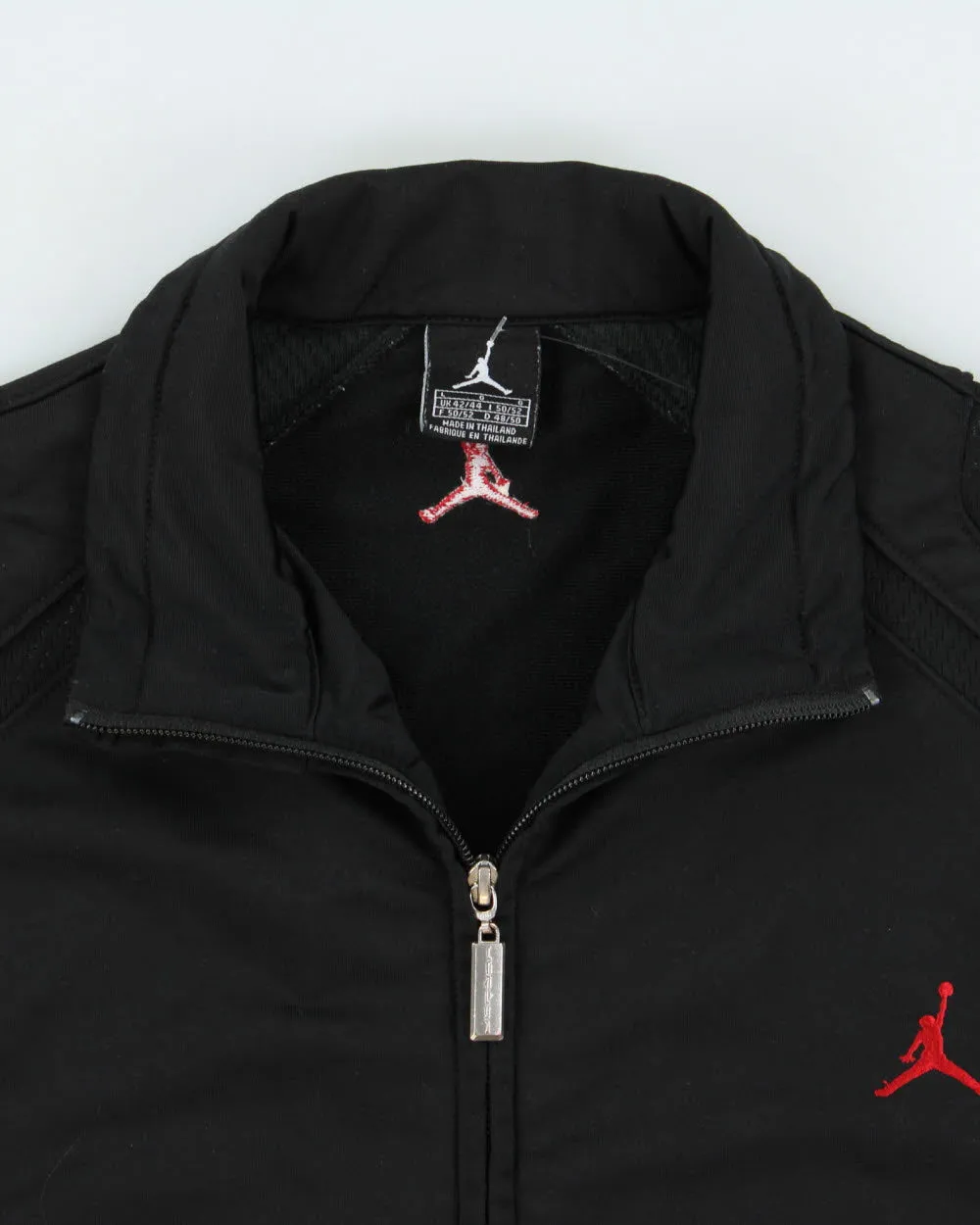Vintage Y2K 00s Nike Air Jordan Heavyweight Taped Jumpman Track Jacket - L sold by Rokit product image thumbnail 5