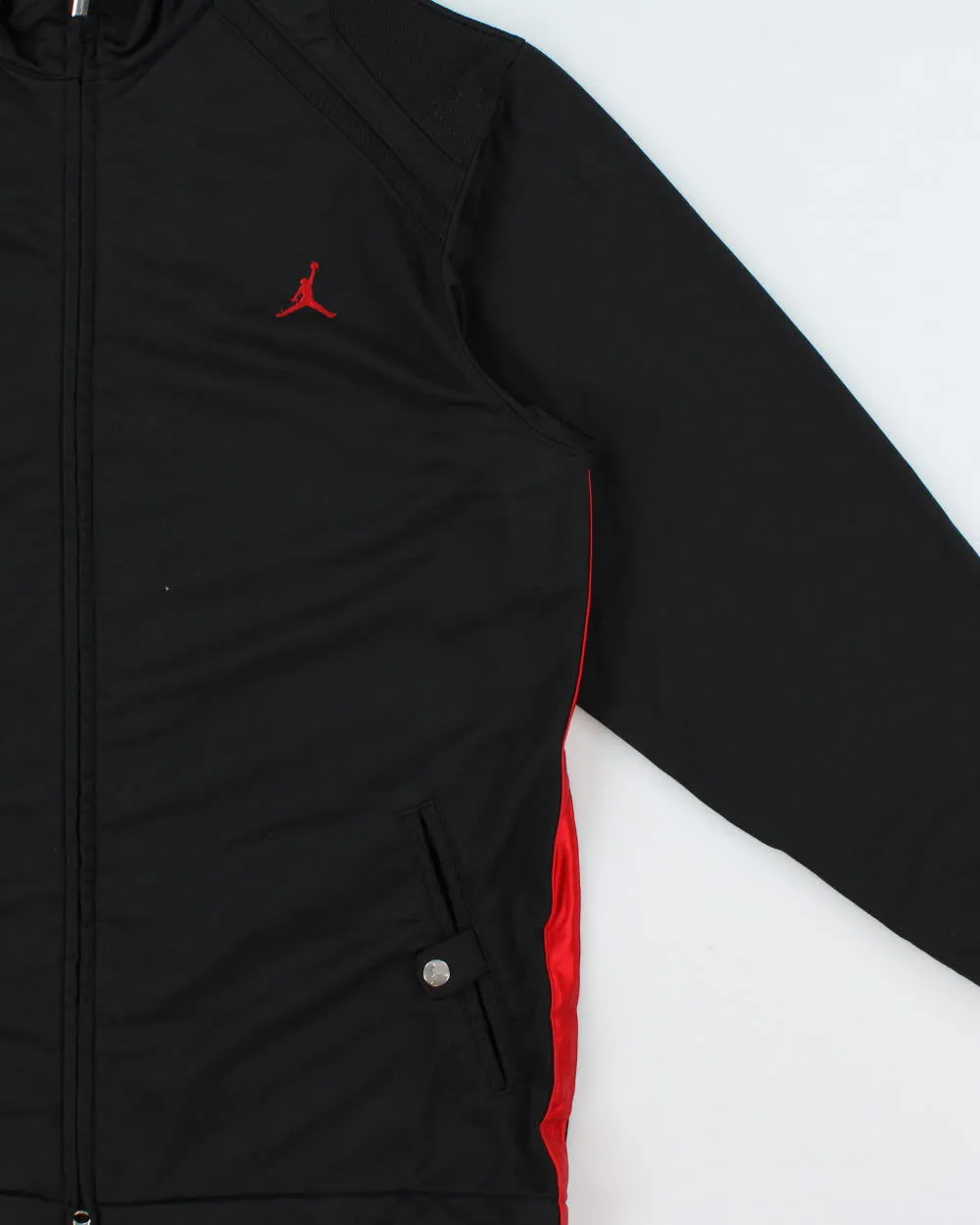 Vintage Y2K 00s Nike Air Jordan Heavyweight Taped Jumpman Track Jacket - L sold by Rokit product image thumbnail 3