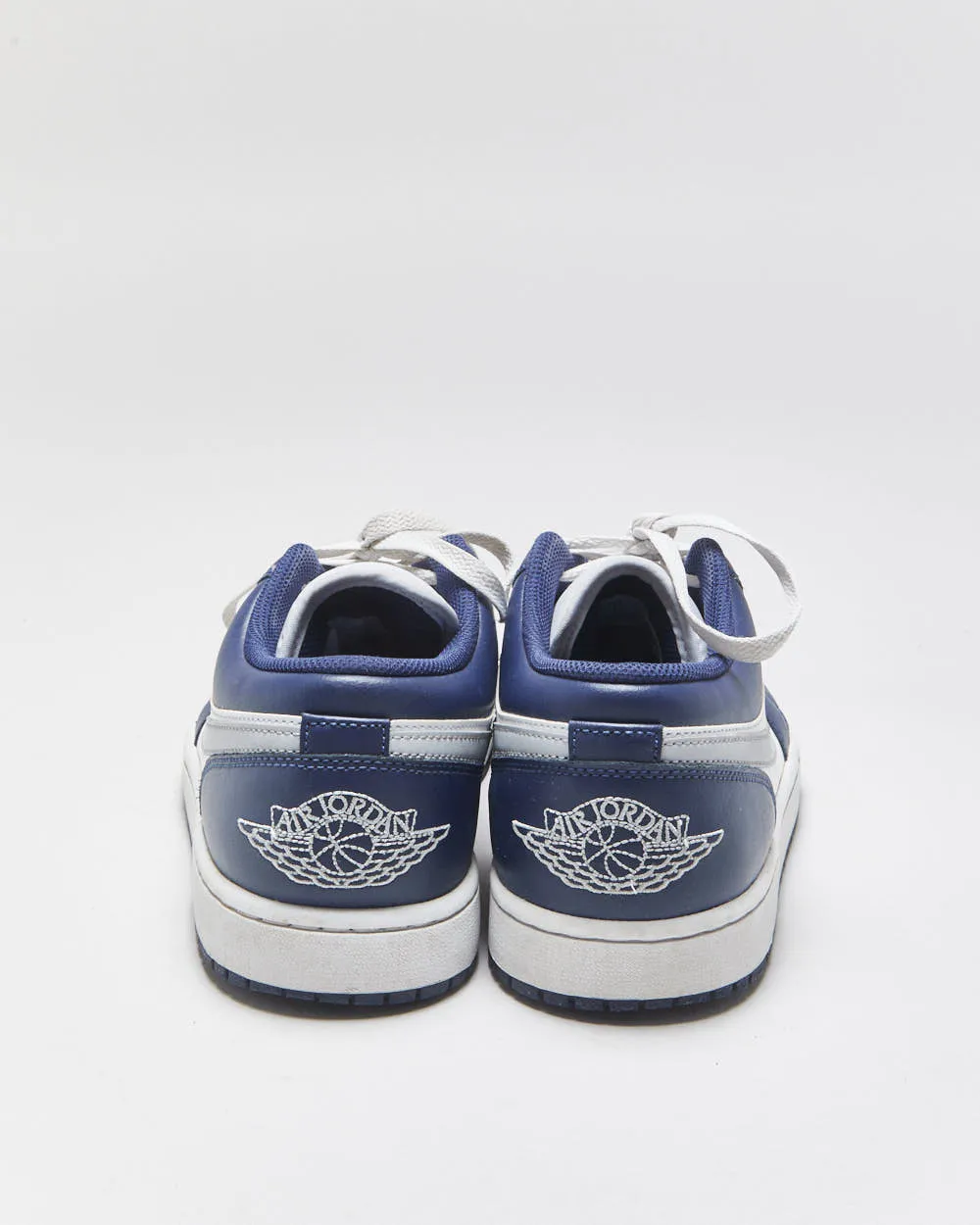 2021 Nike Air Jordan 1 Low 'Wolf Grey/Midnight Navy' Trainers - UK9 sold by Rokit product image thumbnail 4