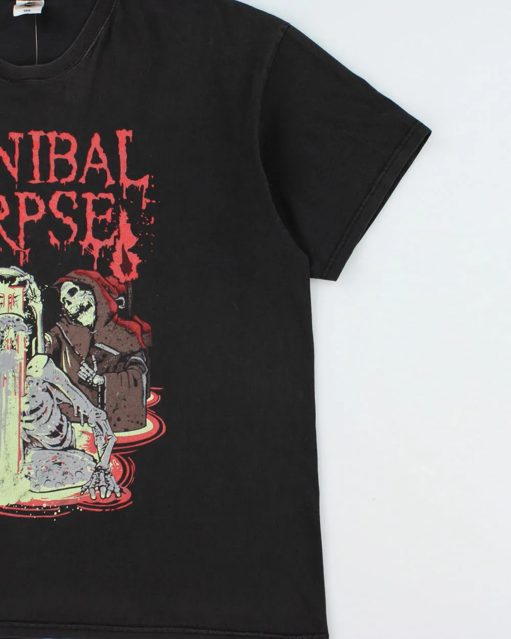 Vintage 2003 Cannibal Corpse Acid Tour Valueweight Death Metal Crewneck T-Shirt - XXL sold by Rokit product image thumbnail 3