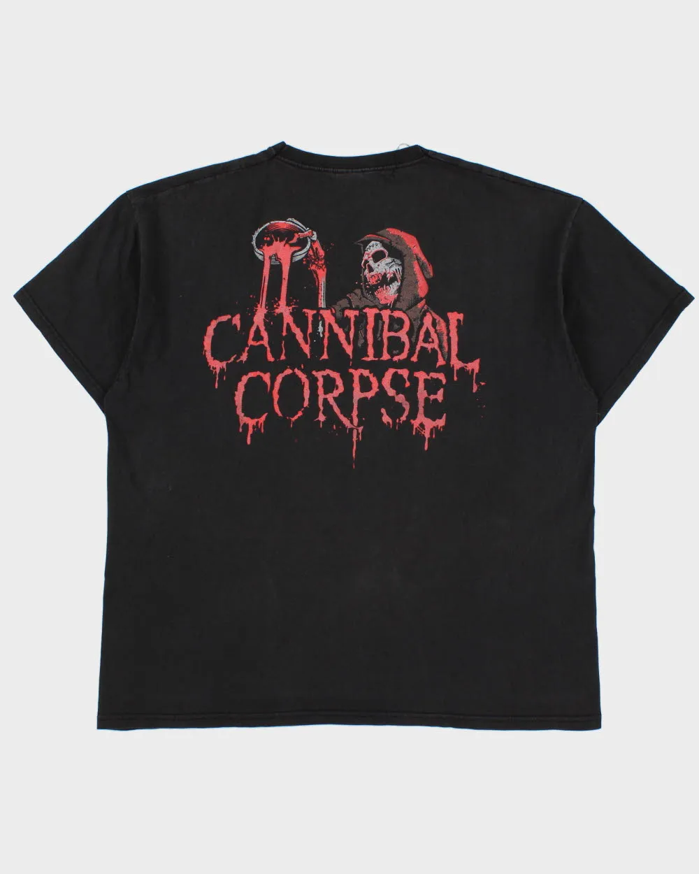 Vintage 2003 Cannibal Corpse Acid Tour Valueweight Death Metal Crewneck T-Shirt - XXL sold by Rokit product image thumbnail 2