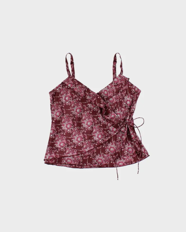 Vintage 2000s Gap Satin Wrap Cami Top - S made by Rokit