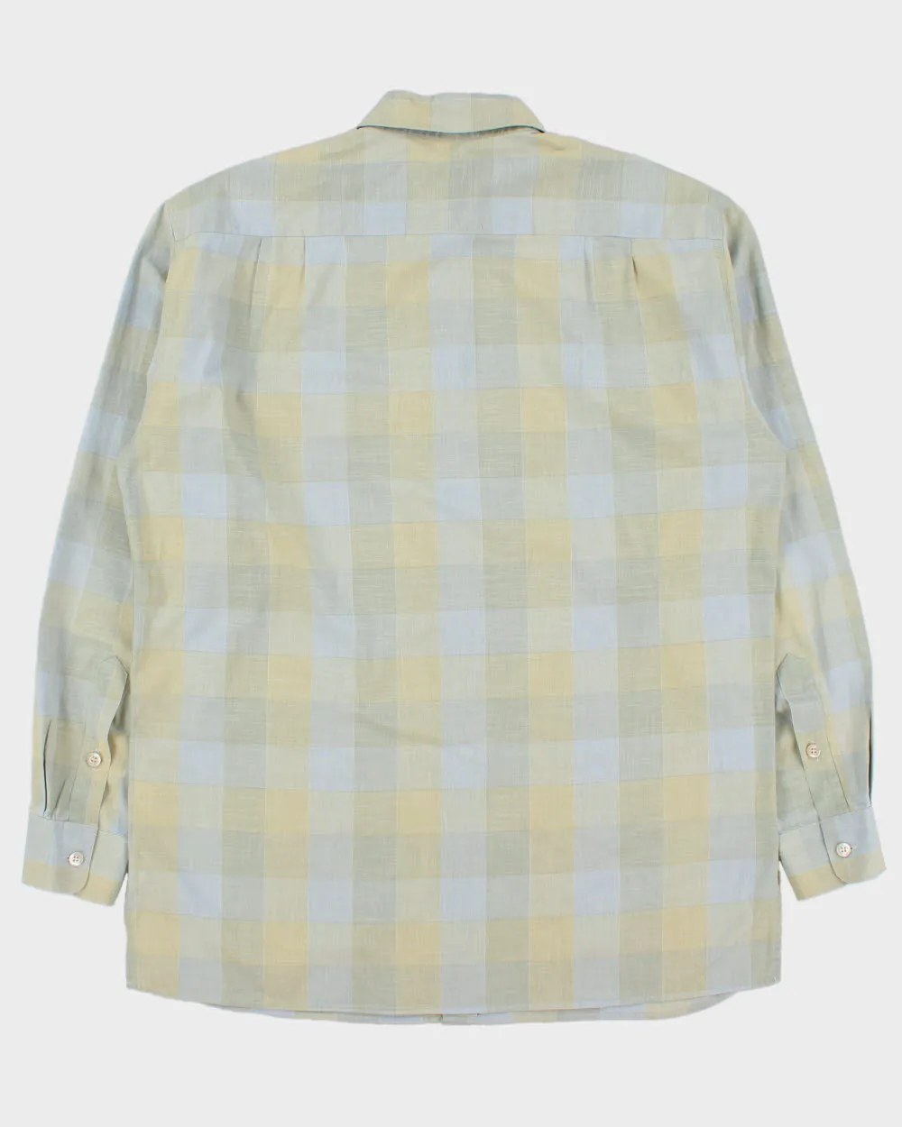 Vintage Ermenegildo Zegna Checked Long Sleeve Shirt - M sold by Rokit product image thumbnail 2