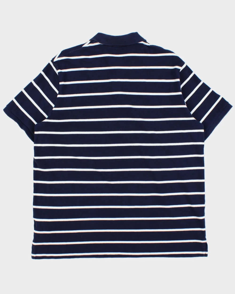 Vintage Polo Ralph Lauren Striped Classic Fit Short Sleeve Polo Shirt - XL sold by Rokit product image thumbnail 2