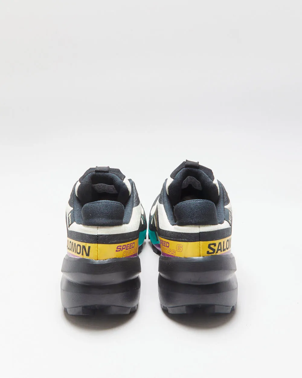 DS 2025 Salomon SPEEDCROSS 6 Gore-Tex Waterfall/Yellow/Black Women's Trail Running Trainers - UK5.5 sold by Rokit product image thumbnail 4
