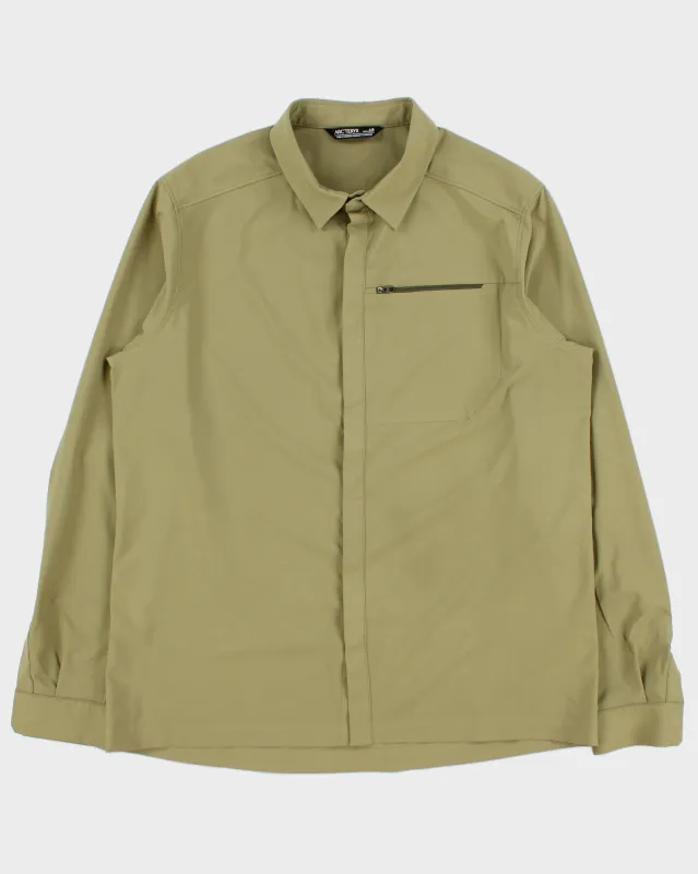 Vintage Arc'teryx Skyline Snap Button Long Sleeve Shirt - L made by Arc'teryx