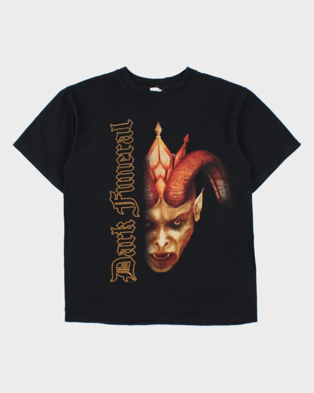 Vintage Dark Funeral Heavyweight Swedish Black Metal Anvil Crewneck T-Shirt - M made by Rokit