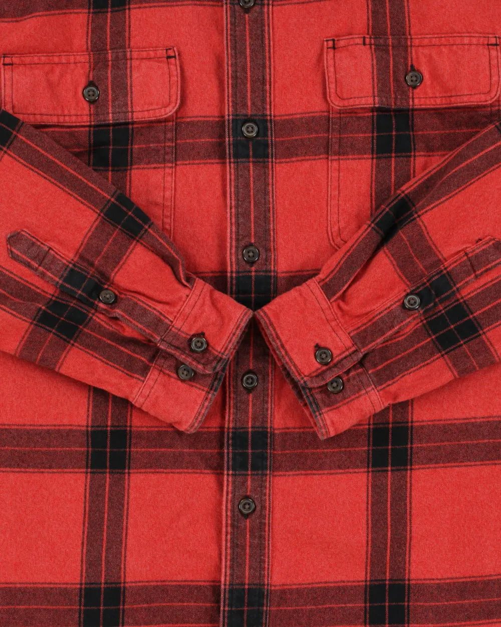Vintage Carhartt Buffalo Plaid Loose Fit Long Sleeve Flannel Shirt - M sold by Rokit product image thumbnail 4