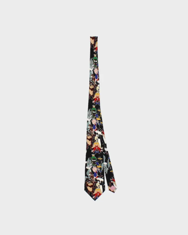 Vintage 1990s Looney Tunes Silk Tie made by Rokit