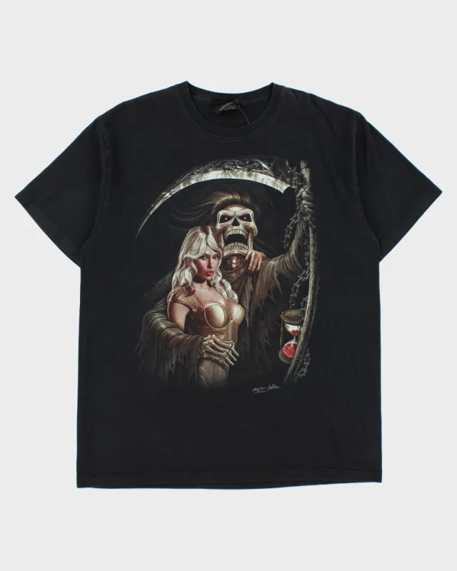 Vintage Rock Chang Heavyweight Crewneck Reaper T-Shirt - XL made by Rokit