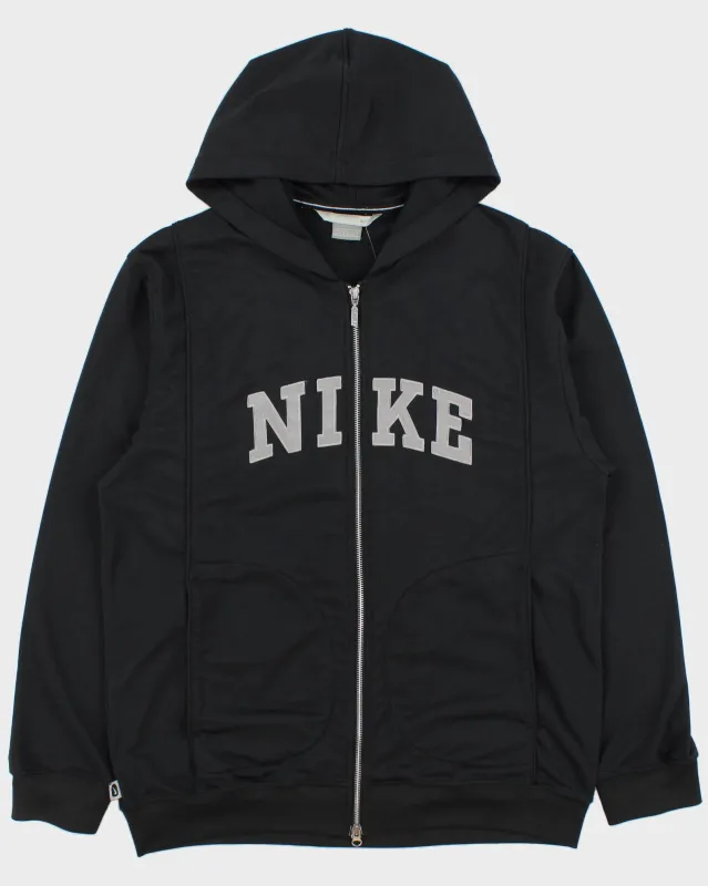 Vintage Y2K 00s Nike Embroidered Spell Out Hooded Track Jacket - L made by Nike